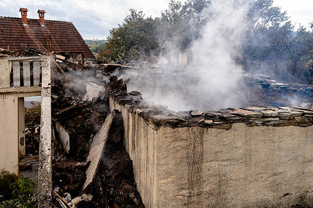 Professional Fire Damage Assessment technician working in Berlin, NJ